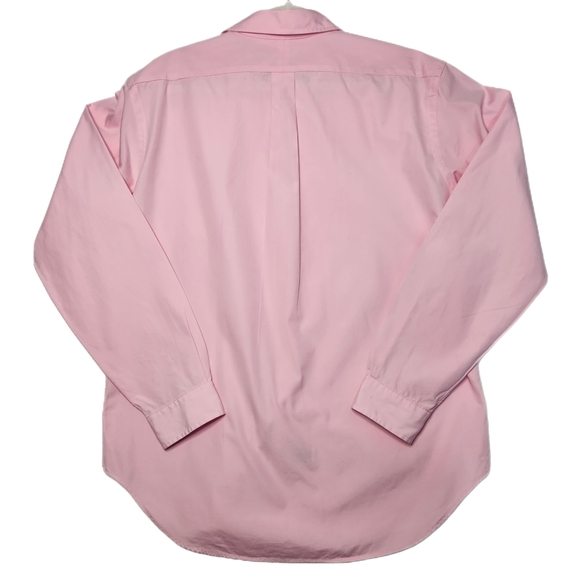 Ralph Lauren Classic Fit Long Sleeve Button Down Shirt Pink Spring Men's Large - Picture 2 of 7